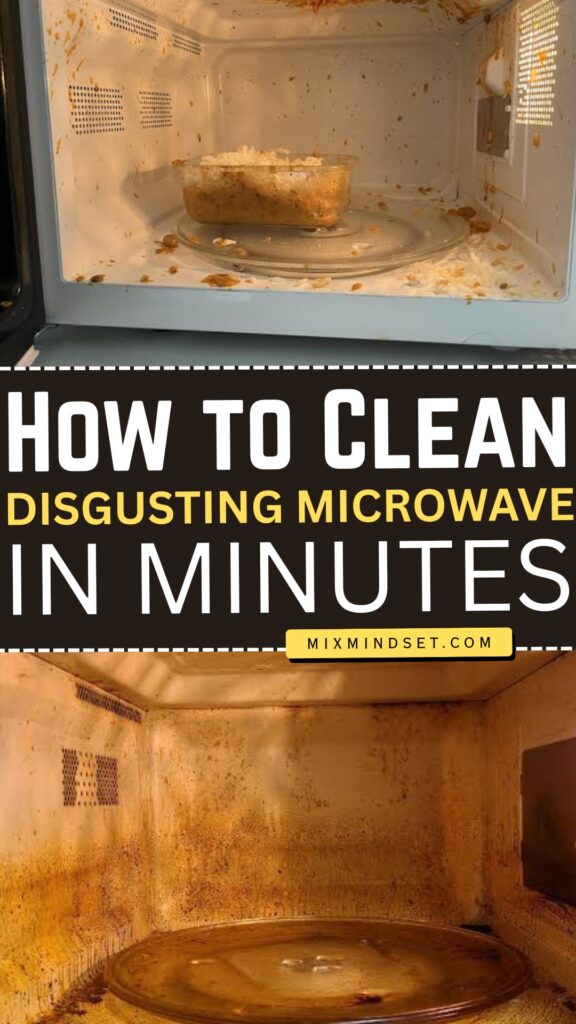 Clean a Disgusting Microwave in Minutes