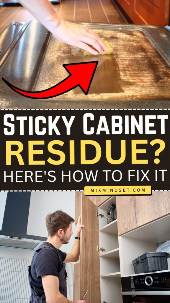 Sticky Cabinet Residue? Here’s the Easy Fix