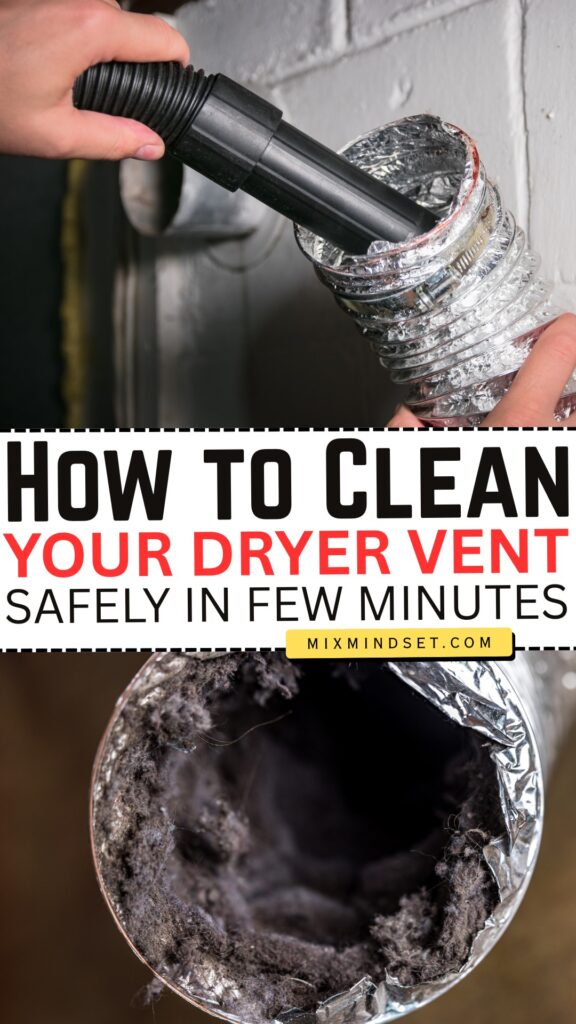 How to Clean Your Dryer Vent Safely?