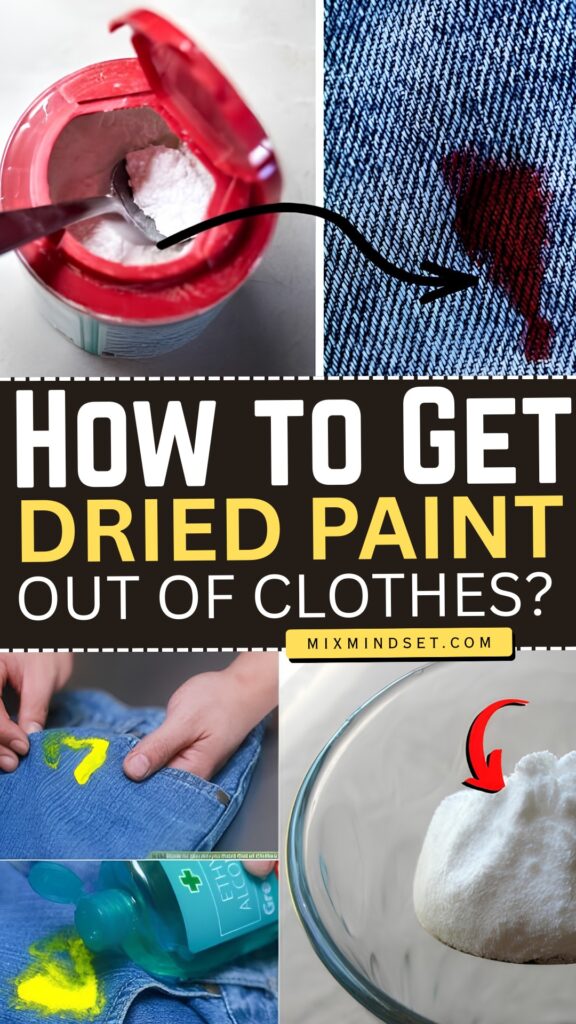 How to Get Dried Paint Out of Clothes?