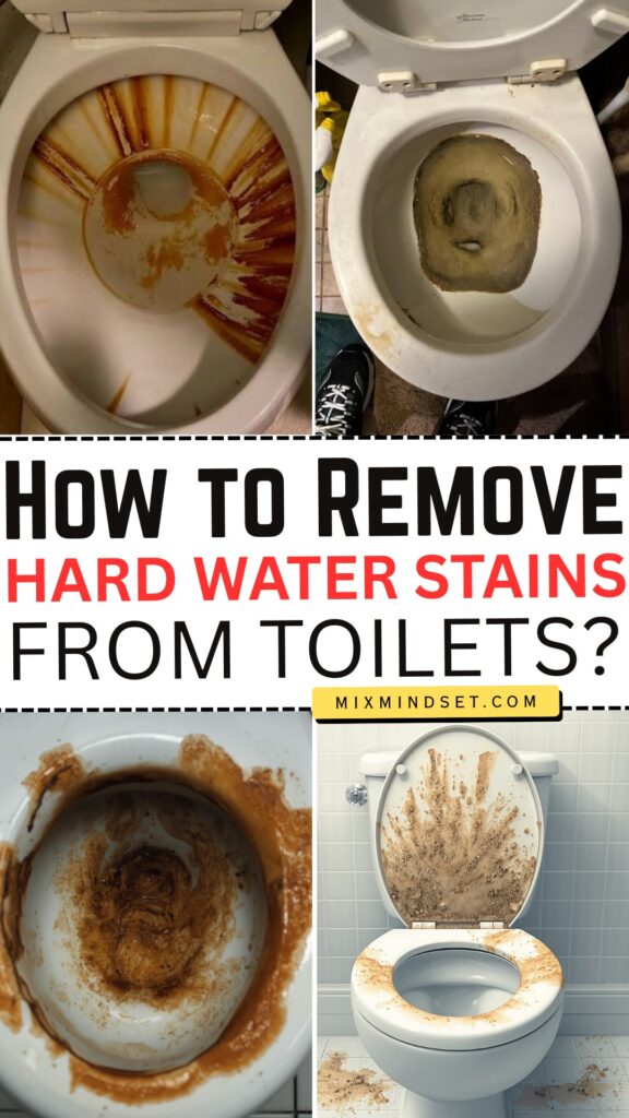 How to Remove Hard Water Stains From Toilets?