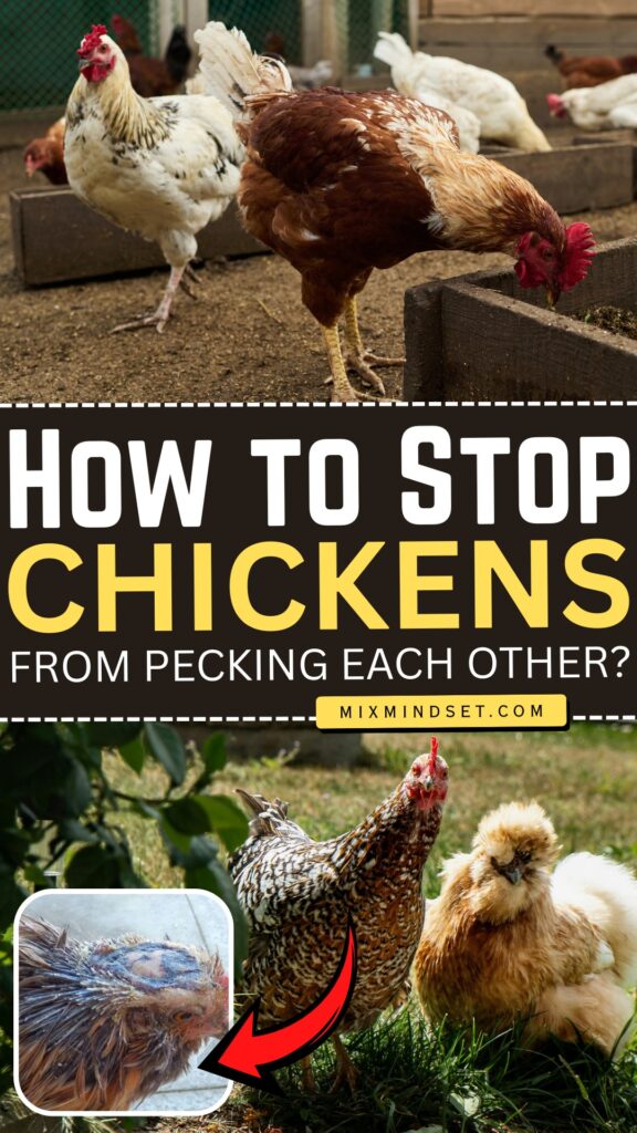How to Stop Chickens From Pecking Each Other?