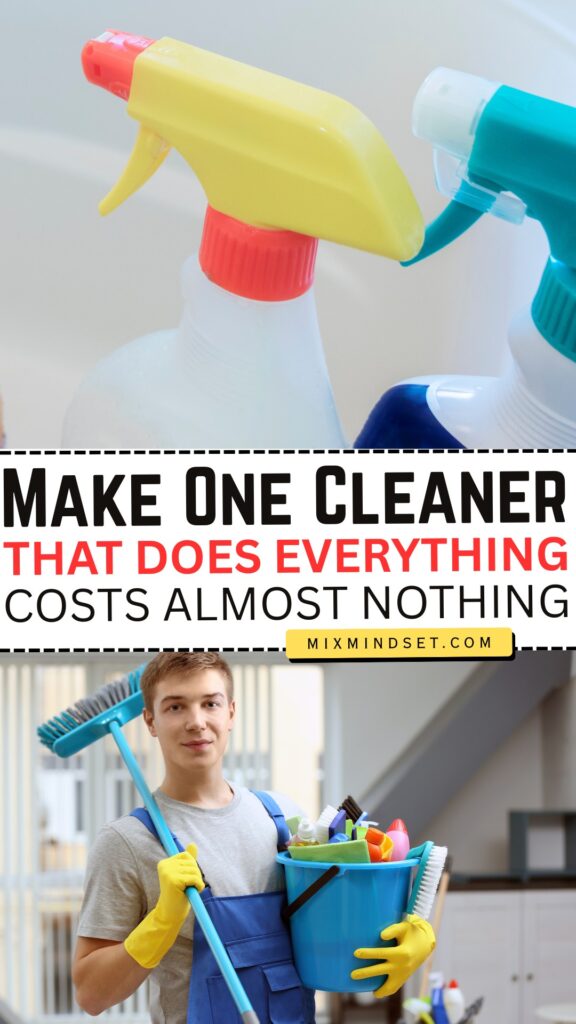 Make One Cleaner That Does Everything — Costs Almost Nothing