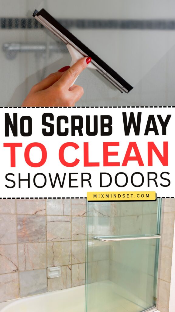 No Scrub Way To Clean Shower Doors