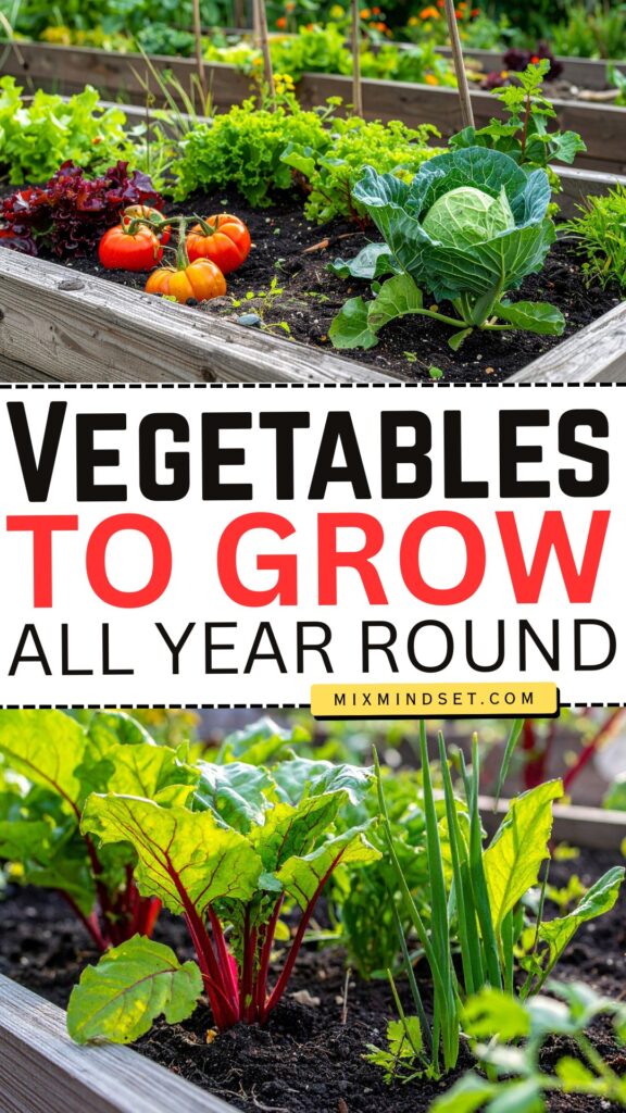 Vegetables to Grow All Year Round