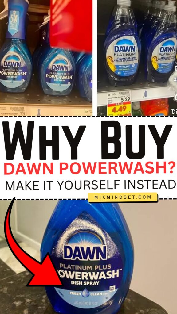 Why Buy Dawn Powerwash? Make It Yourself Instead