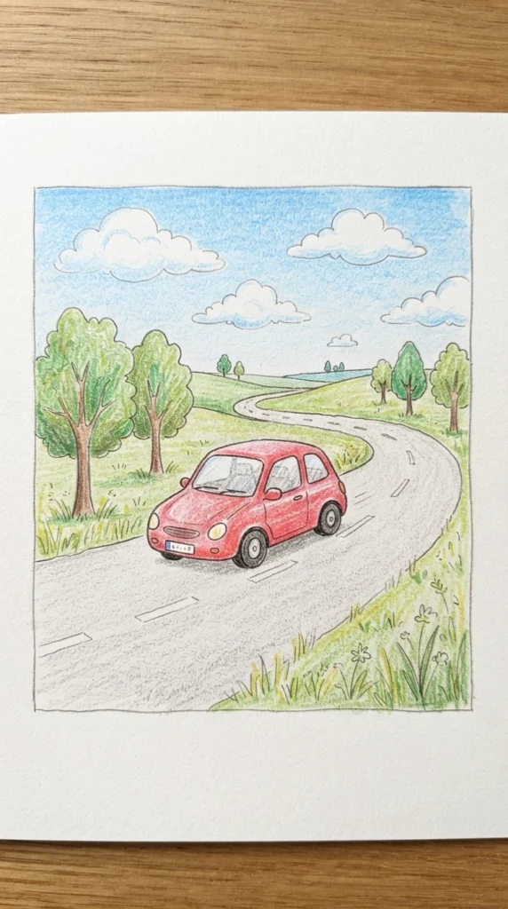 20+ Colour Pencil Drawing Ideas