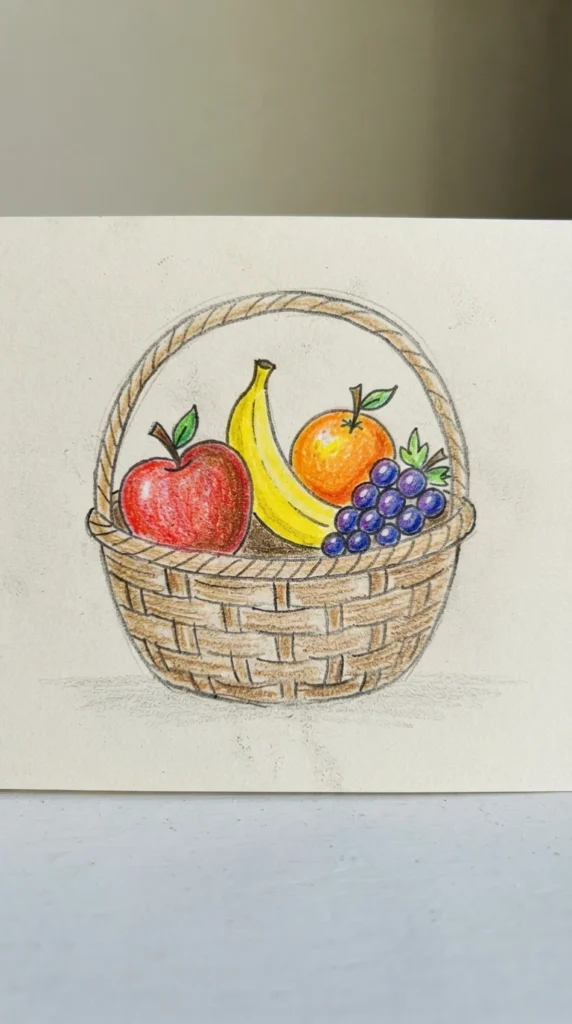 20+ Colour Pencil Drawing Ideas