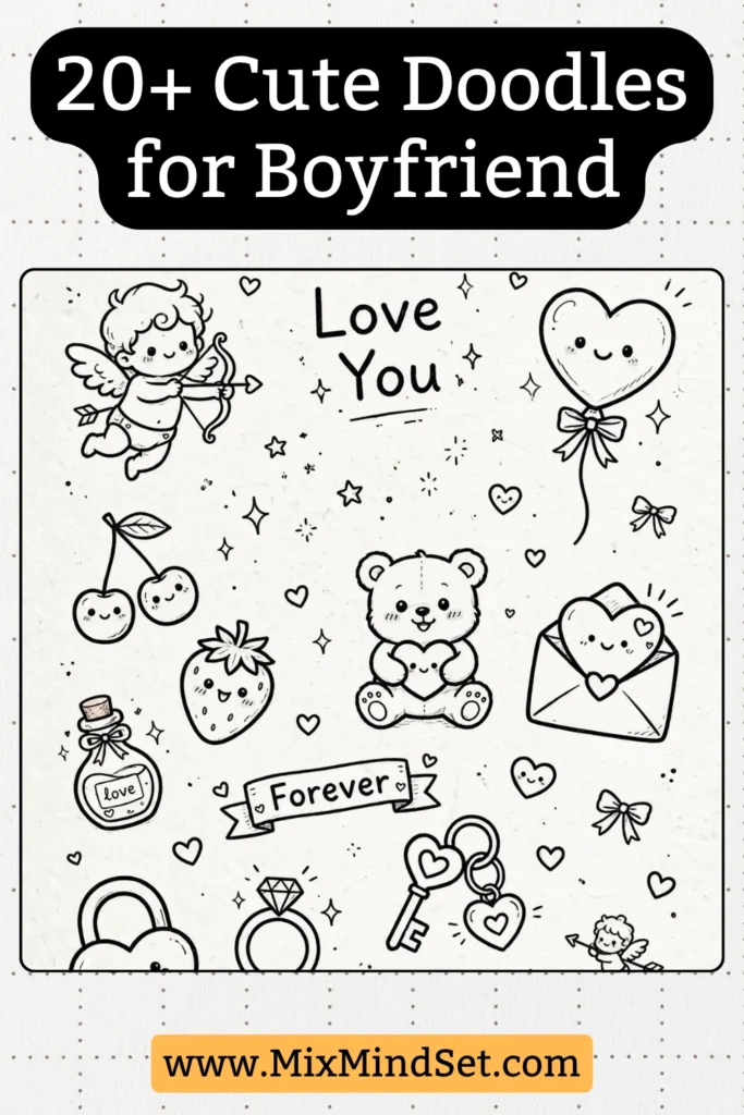 20+ Cute Doodles for Boyfriend