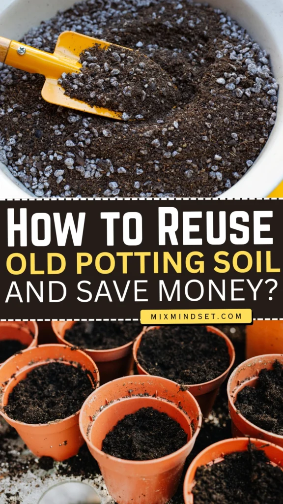How to Reuse Old Potting Soil and Save Money?