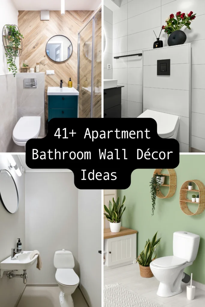 41+ Bathroom Wall Décor Ideas