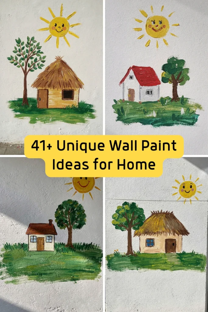 41+ Creative Wall Painting Ideas